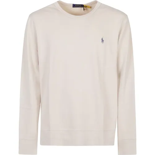 Gemütlicher Terry Sweatshirt , Herren, Größe: L - Ralph Lauren - Modalova