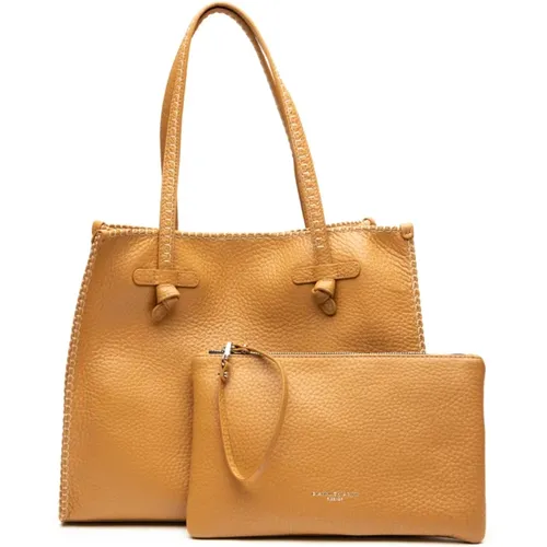 Marcella Leather Tote Bag , female, Sizes: ONE SIZE - Gianni Chiarini - Modalova