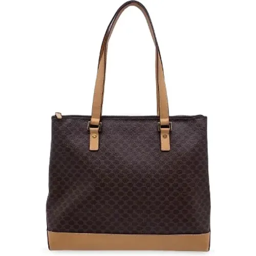 Pre-owned Canvas celine-bags , female, Sizes: ONE SIZE - Celine Vintage - Modalova