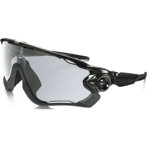 Sportliche Sonnenbrille Schwarz Klar-Schwarz Fotocromatisch , Herren, Größe: ONE Size - Oakley - Modalova
