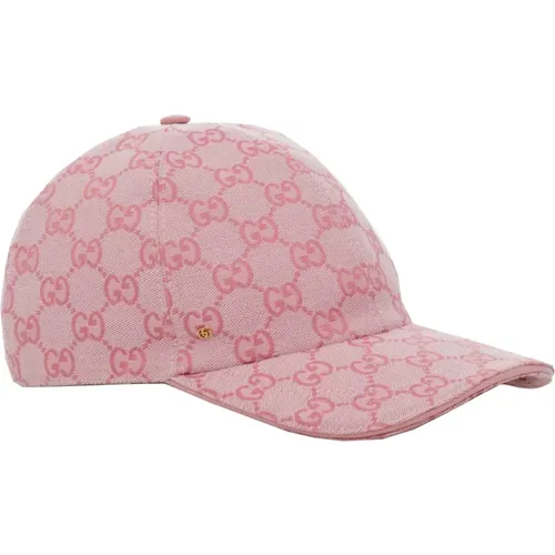 Stylish Fabric Supreme GG Visor Hat , female, Sizes: L - Gucci - Modalova