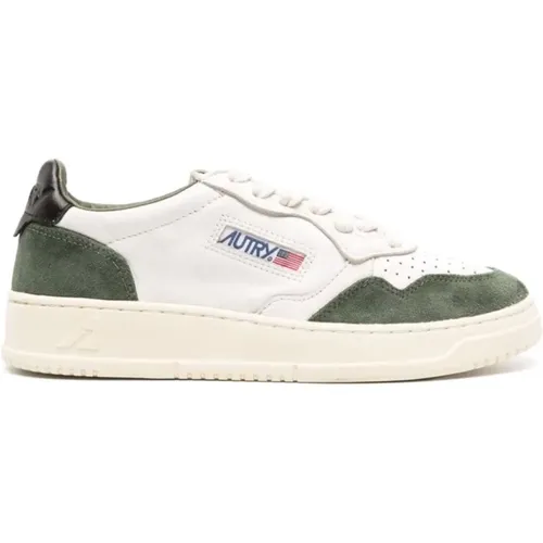 Medalist Low Leder Wildleder Sneakers , Damen, Größe: 36 EU - Autry - Modalova