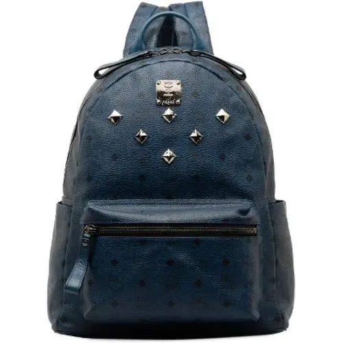 Pre-owned Canvas backpacks , female, Sizes: ONE SIZE - MCM Pre-owned - Modalova