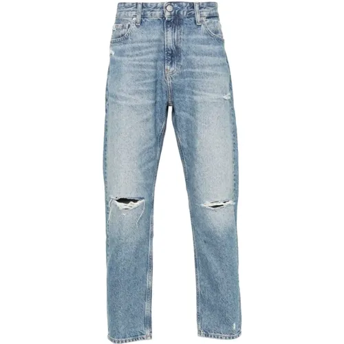 Blaue Jeans für Männer , Herren, Größe: W30 - Calvin Klein Jeans - Modalova