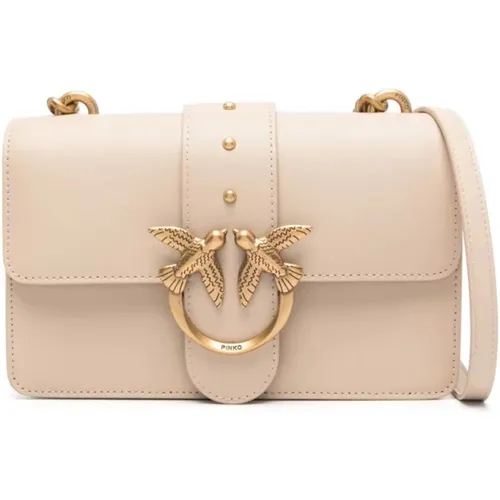 Schicke Beige Schultertasche PINKO - pinko - Modalova