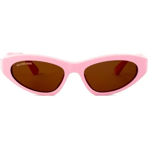 Damen Cat-eye Sonnenbrille,Stylische Sonnenbrille mit Bb0207S Design - Balenciaga - Modalova