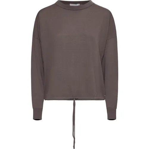 Dove Grey Sweater Collection , female, Sizes: M - Kaos - Modalova