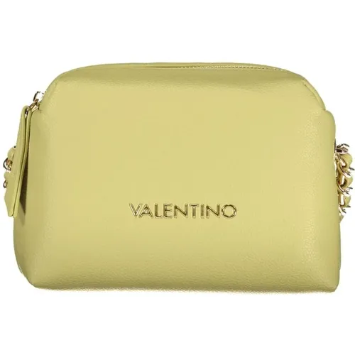 Grüne Polyethylen-Handtasche , Damen, Größe: ONE Size - Valentino by Mario Valentino - Modalova