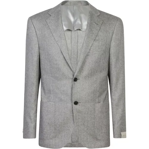 Grey Outerwear for Men Aw24 , male, Sizes: XL, 2XL, L, 3XL - Corneliani - Modalova