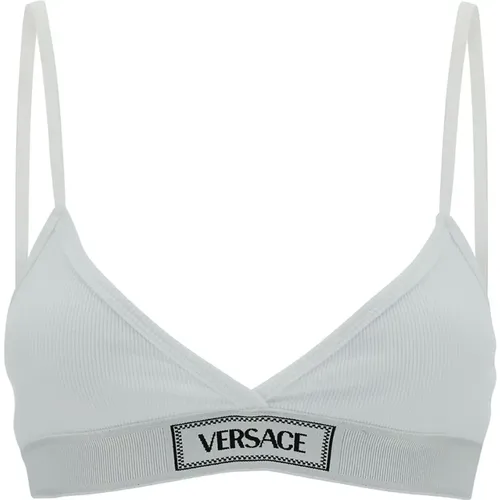 Cotton Top , female, Sizes: L, M, S - Versace - Modalova