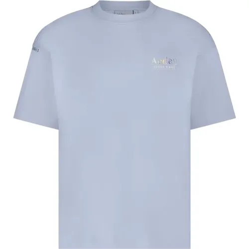 Blauer Mais-T-Shirt für Männer - Aeden - Modalova