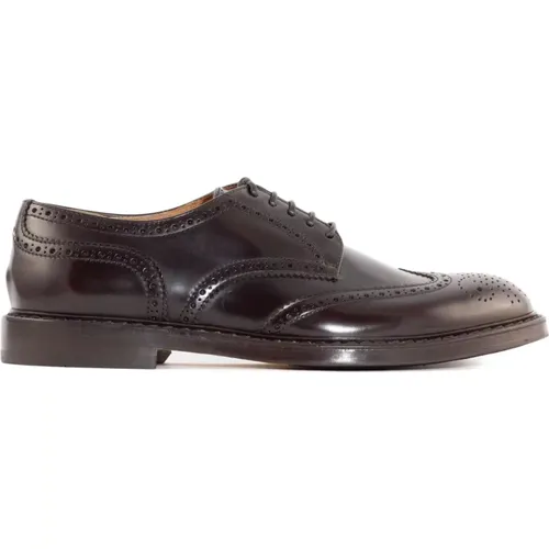 Derby Leather Shoes , male, Sizes: 8 1/2 UK, 7 UK, 7 1/2 UK, 9 UK, 10 UK, 8 UK - Doucal's - Modalova