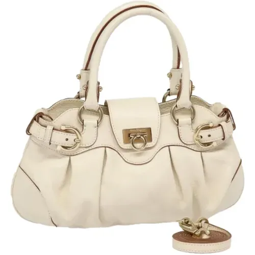 Pre-owned Leather handbags , female, Sizes: ONE SIZE - Salvatore Ferragamo Pre-owned - Modalova