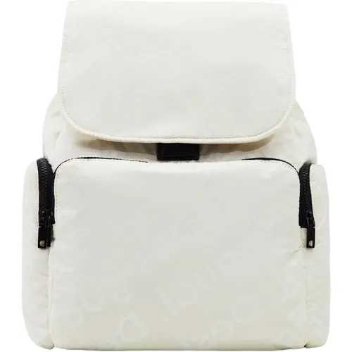 Damen Weiße Tasche mit Clip-Verschluss - Desigual - Modalova