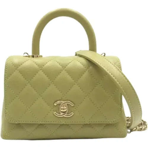 Pre-owned Canvas chanel-bags , female, Sizes: ONE SIZE - Chanel Vintage - Modalova