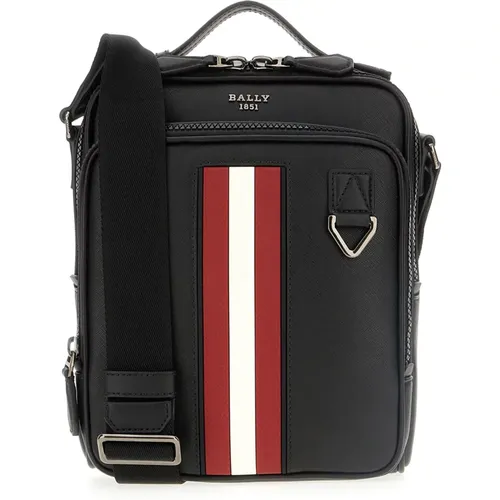 Leather Crossbody Bag , male, Sizes: ONE SIZE - Bally - Modalova