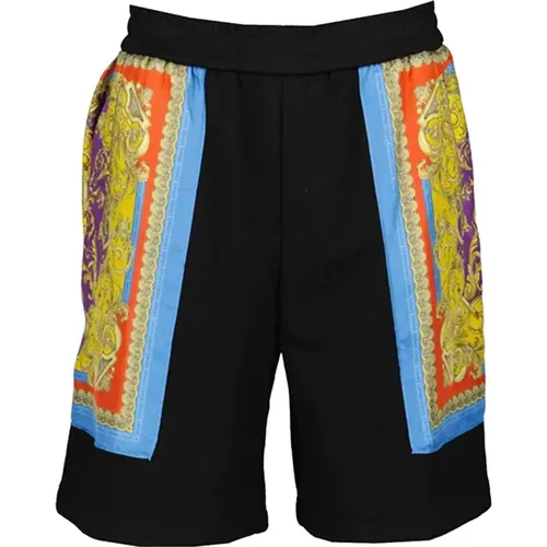 Cotton Shorts for Men , male, Sizes: M, S, L, XL - Versace - Modalova
