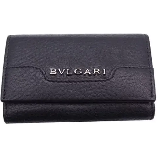 Pre-owned Leather Bvlgari Wallet , female, Sizes: ONE SIZE - Bvlgari Vintage - Modalova