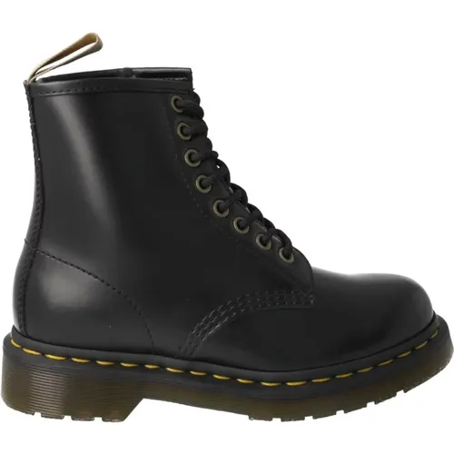 Schwarze Vegan 1460 Damenstiefel , Damen, Größe: 37 EU - Dr. Martens - Modalova