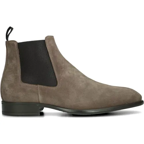 Chelsea Boots Braun Herren 79410 , Herren, Größe: 45 EU - GIORGIO - Modalova