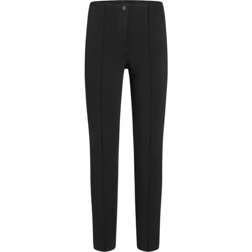 Vertical Seam Elastic Waist Pants , female, Sizes: L, M, XL, S - CAMBIO - Modalova