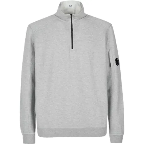 Light Fleece Half Zip Sweatshirt , male, Sizes: 2XL, L - C.P. Company - Modalova