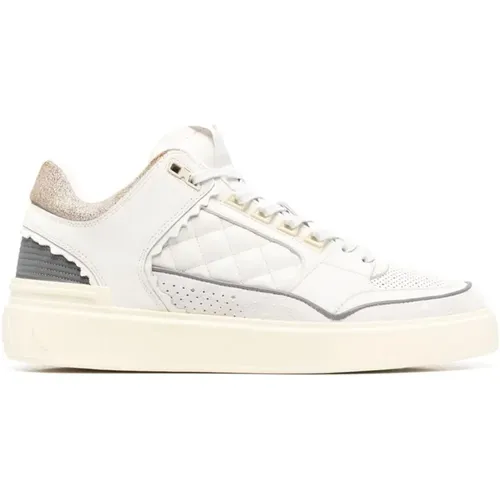 Elevate Leather Sneakers , male, Sizes: 12 UK, 10 UK - Balmain - Modalova