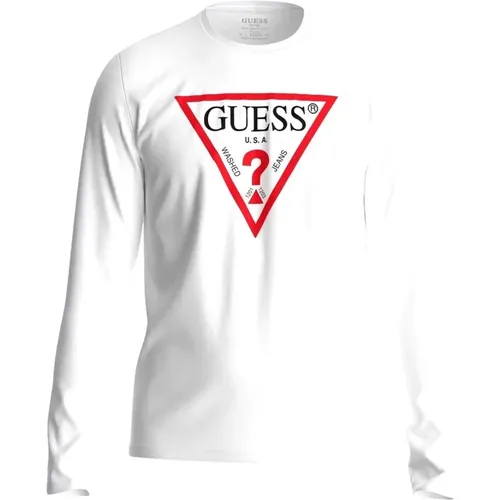 Original Logo Langarmshirt Guess - Guess - Modalova
