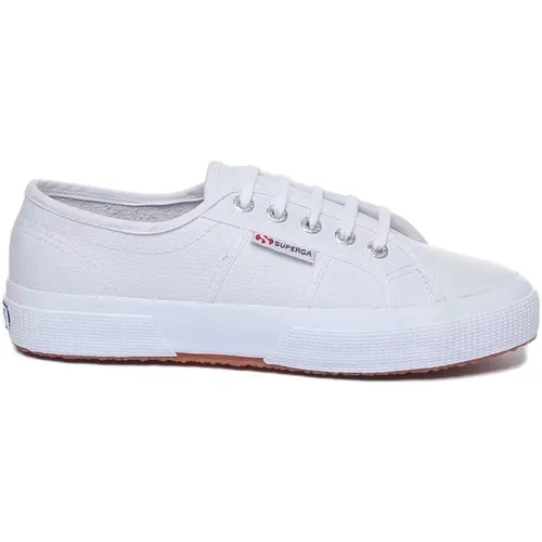 Classic Leather Sneakers , male, Sizes: 11 UK, 8 UK, 8 1/2 UK, 10 1/2 UK - Superga - Modalova