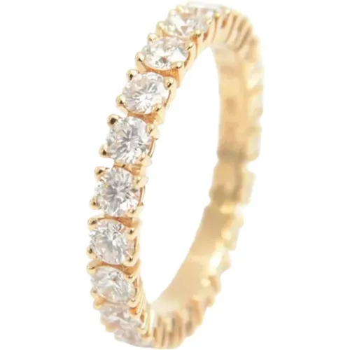 Pre-owned Metal rings , female, Sizes: ONE SIZE - Cartier Vintage - Modalova