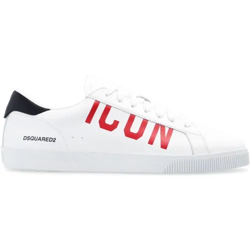 Men's Shoes Sneakers Aw23 , male, Sizes: 6 UK - Dsquared2 - Modalova