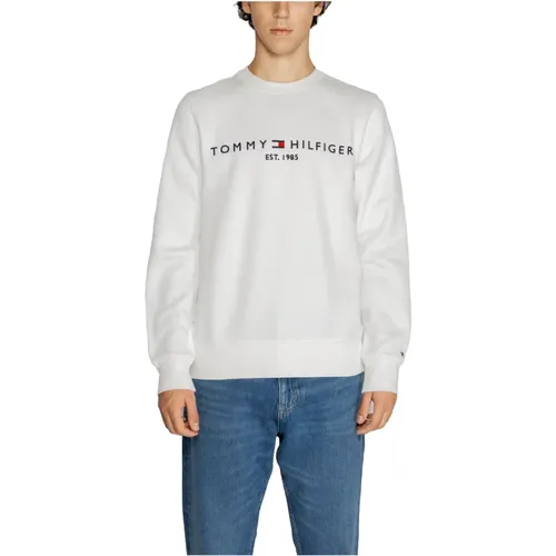 Herren Logo Sweatshirt aus Bio-Baumwolle , Herren, Größe: L - Tommy Hilfiger - Modalova