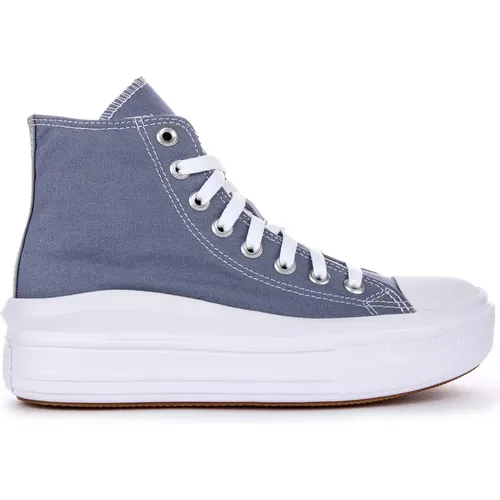 Denim High Top Trainers Thunder Daze , female, Sizes: 6 1/2 UK, 6 UK, 7 UK, 8 UK, 4 UK, 3 1/2 UK, 4 1/2 UK - Converse - Modalova