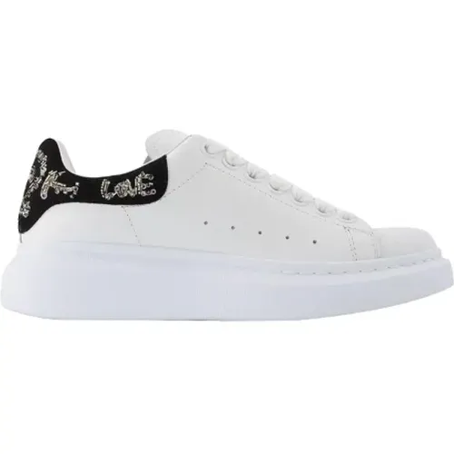 Pre-owned Leather sneakers , female, Sizes: 7 UK - Alexander McQueen Pre-owned - Modalova