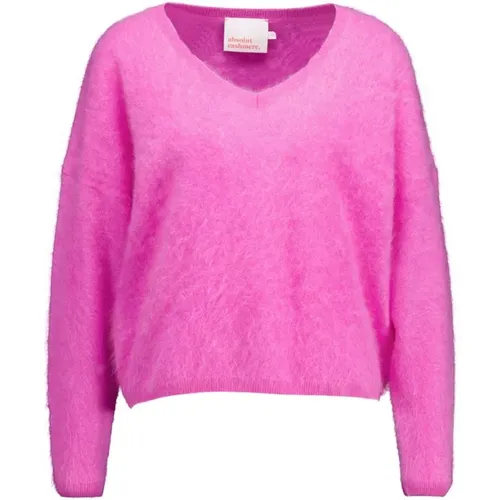 Fluffy Sweater - Women's , female, Sizes: L - Absolut Cashmere - Modalova