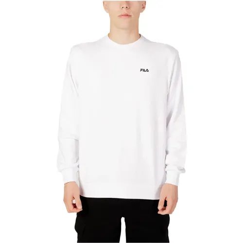 Herren Crew Sweatshirt , Herren, Größe: L - Fila - Modalova