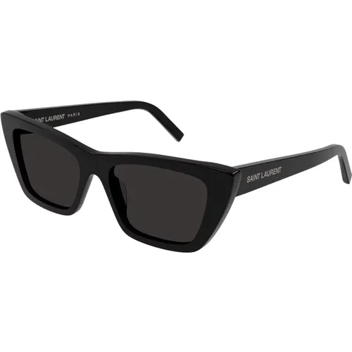 Cat Eye Sunglasses , unisex, Sizes: 55 MM - Saint Laurent - Modalova