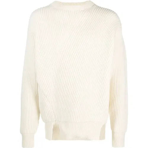 Waffle Knit Merino Wool Sweater , male, Sizes: XL, L - Jil Sander - Modalova