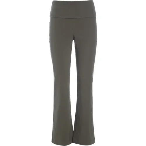 Magic Stretch Flared Pants Deep Forest , female, Sizes: L, 2XL - Bitte Kai Rand - Modalova