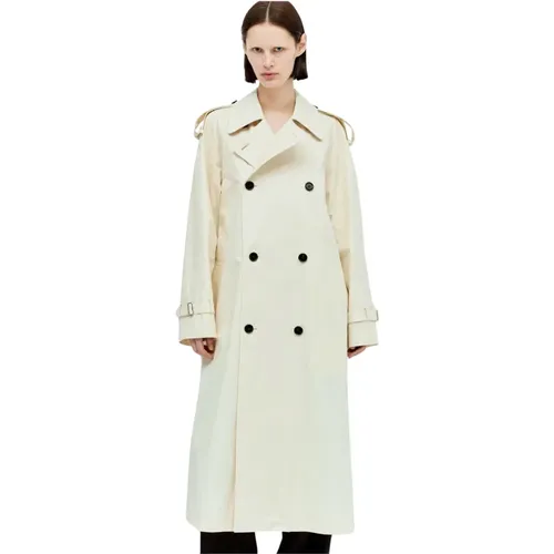 Classic Gabardine Trench Coat , female, Sizes: XL - Burberry - Modalova