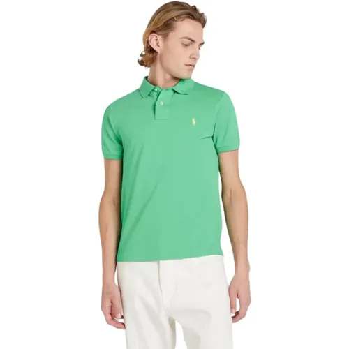 Mintgrünes Poloshirt , Herren, Größe: L - Ralph Lauren - Modalova
