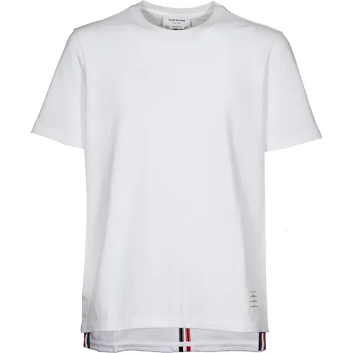 Weiße T-Shirts und Polos , Herren, Größe: XL - Thom Browne - Modalova