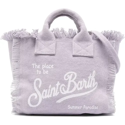 Mini Strandtasche für Frauen,Stilvolle Mini Strandtasche,Wassergrüne Borsa Tasche - MC2 Saint Barth - Modalova