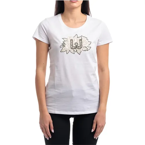 Bedrucktes T-Shirt , Damen, Größe: XL - Liu Jo - Modalova