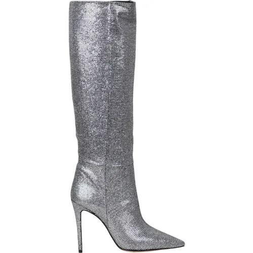 Rhinestone Knee-high Boots , female, Sizes: 5 UK, 4 UK, 3 UK - Anna F. - Modalova
