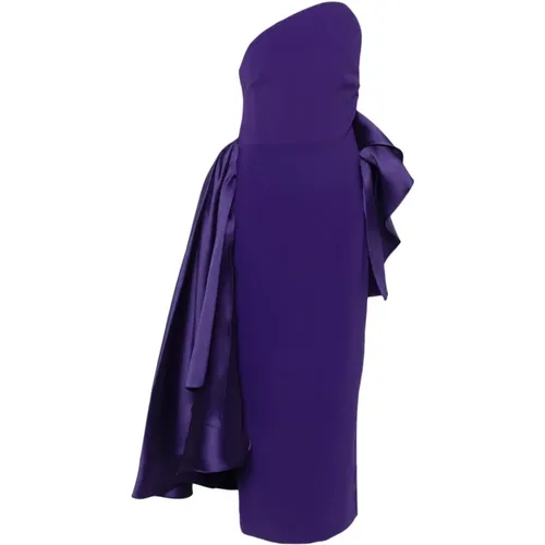 Amethyst Textured Dress , female, Sizes: M, S, 2XS, XS - Solace London - Modalova