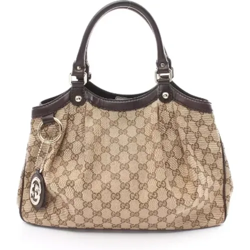 Pre-owned Canvas gucci-bags , female, Sizes: ONE SIZE - Gucci Vintage - Modalova