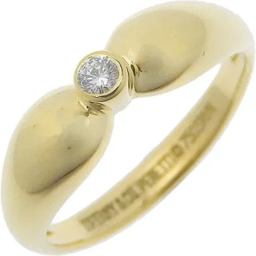 Pre-owned Gold rings , female, Sizes: ONE SIZE - Tiffany & Co. Pre-owned - Modalova