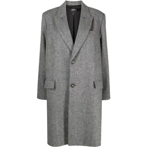 Mallory Coat - Wool , female, Sizes: XS - A.p.c. - Modalova
