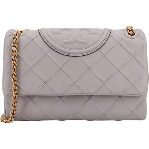 Womens Bags Shoulder Bag Grey Ss24 , female, Sizes: ONE SIZE - TORY BURCH - Modalova